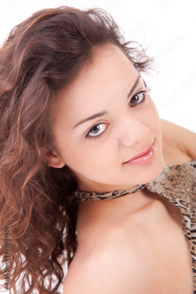 Brunette portrait Brunette portrait