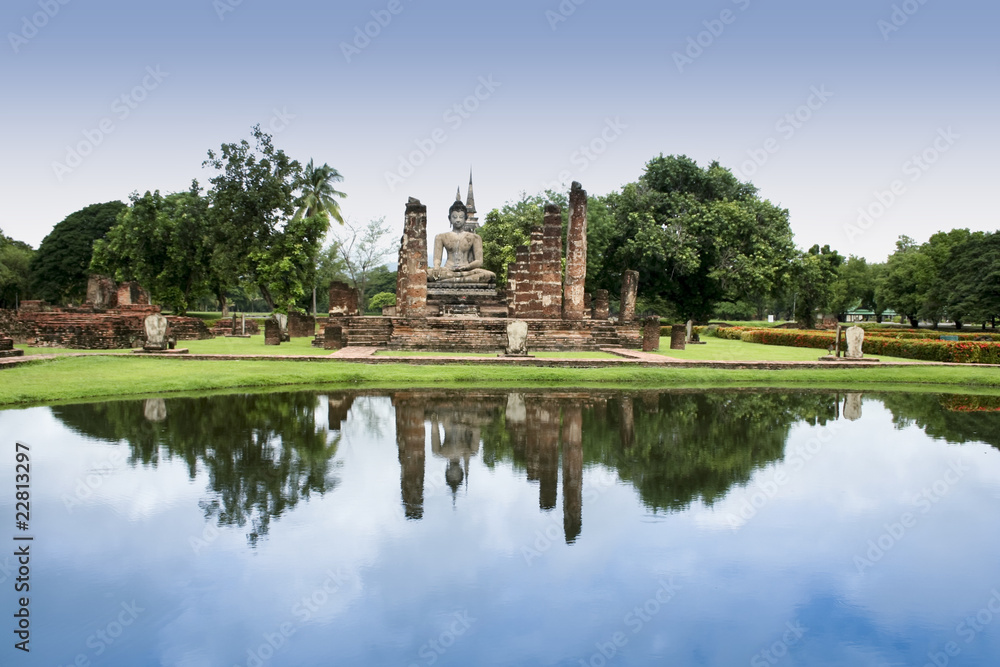 sukhothai temple buddha reflections sukhothai temple buddha reflections