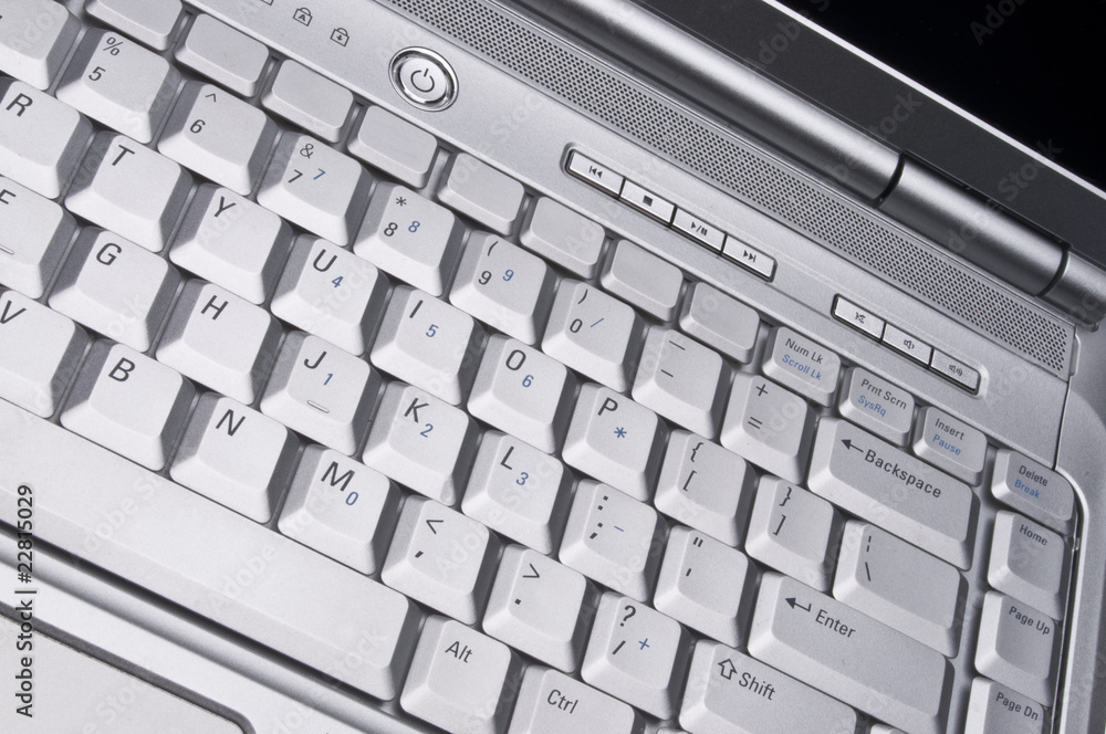 Laptop Keyboard Concept Image