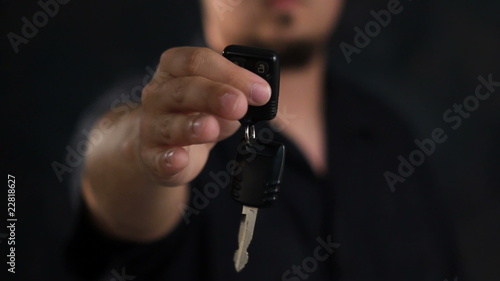 Handing Over Car Key