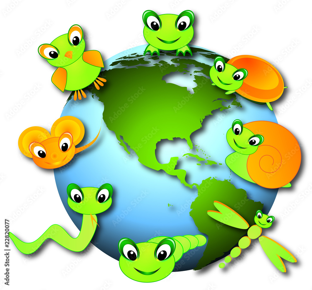 Fototapeta premium Animaux