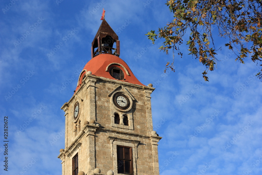 greek church tower