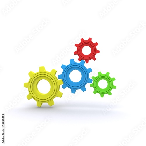 gears under construction work in progress