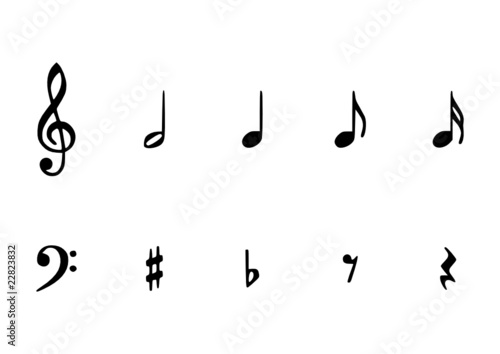 music notes
