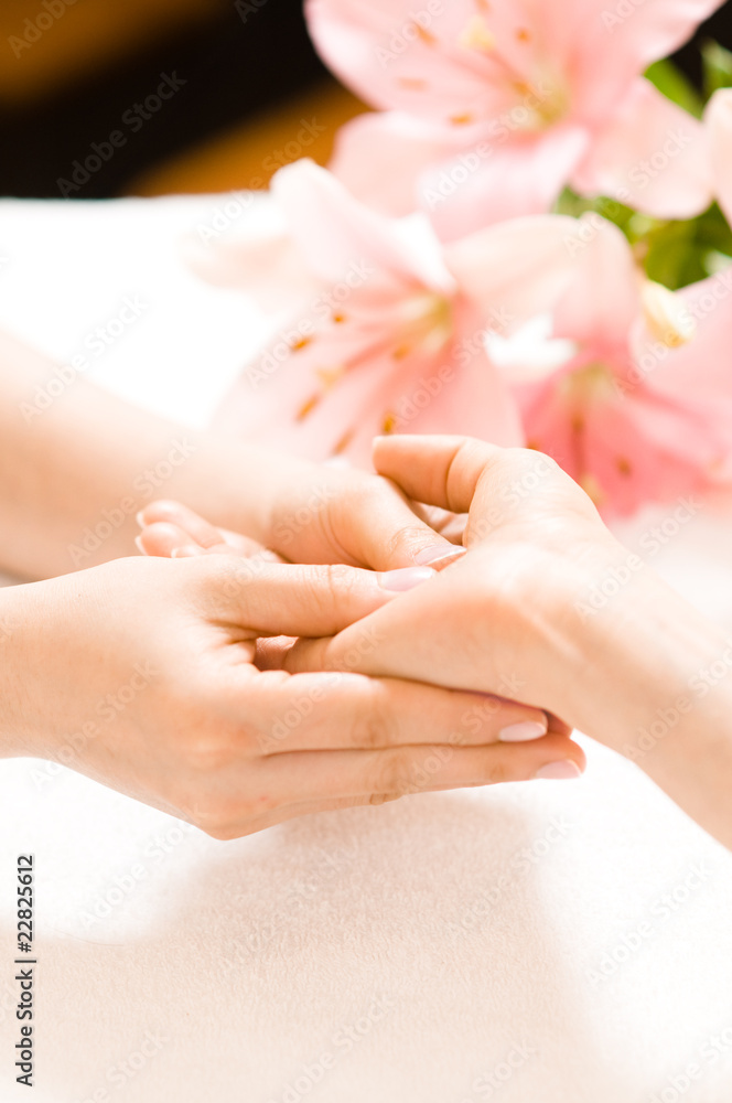 Fototapeta premium Handmassage