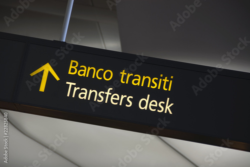 banco transiti aeroporto (transfers desk)