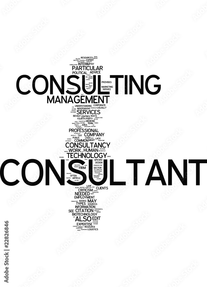 Obraz premium Consulting