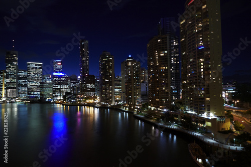 Fototapeta Naklejka Na Ścianę i Meble -  Brisbane River; harbour