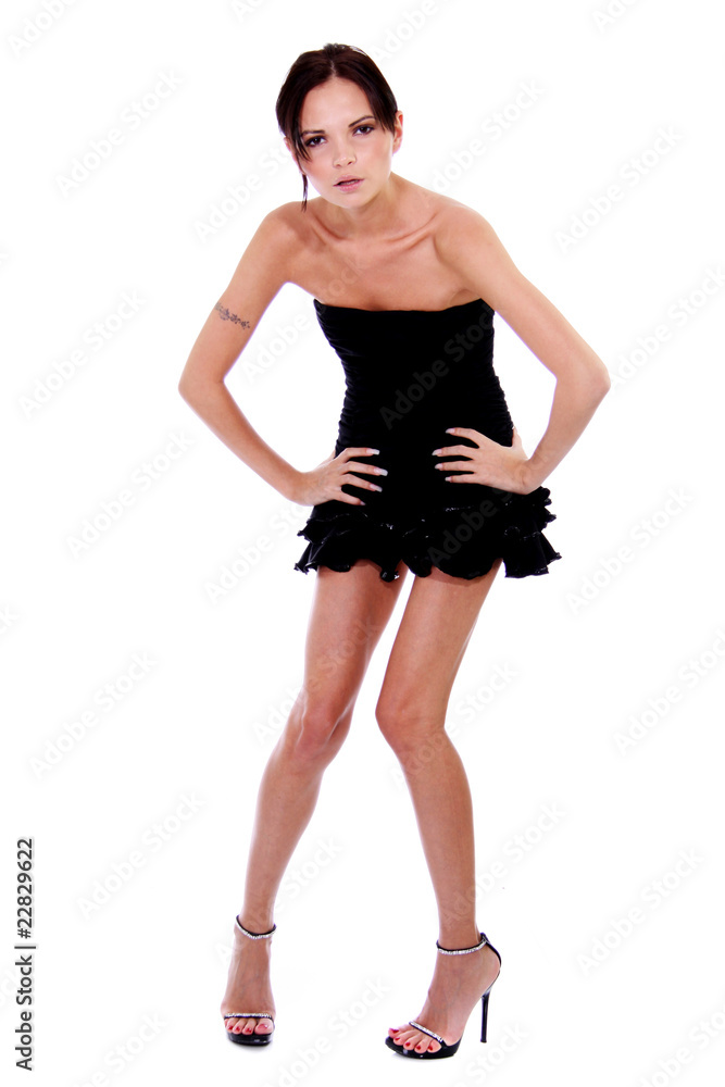 Full length portrait of an attractive woman Full length portrait of an attractive woman