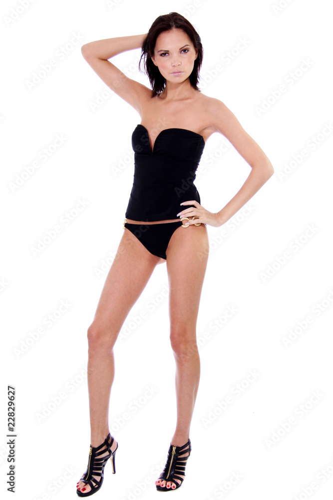 Full length portrait of an attractive woman Full length portrait of an attractive woman