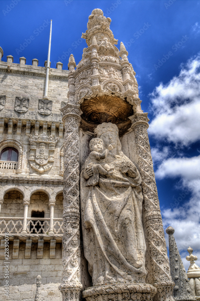Virgin of Calm Voyages, Torre de Belem