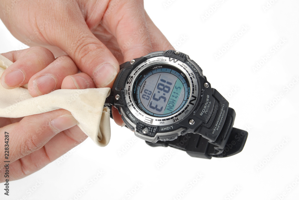 cleaning watch