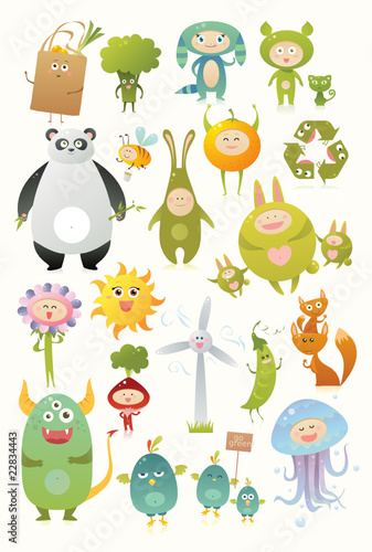 Cute monsters