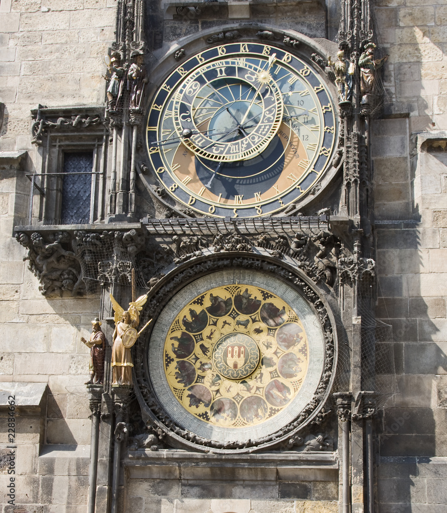 Obraz premium prager uhr