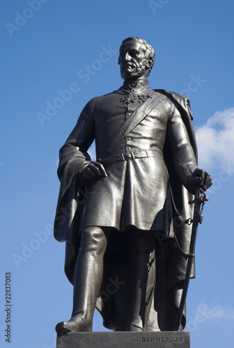 London - general statue on the Trafalgar square