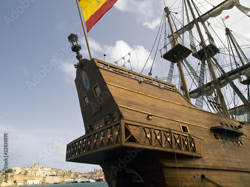Tableau sur toile Galeón Andalucía