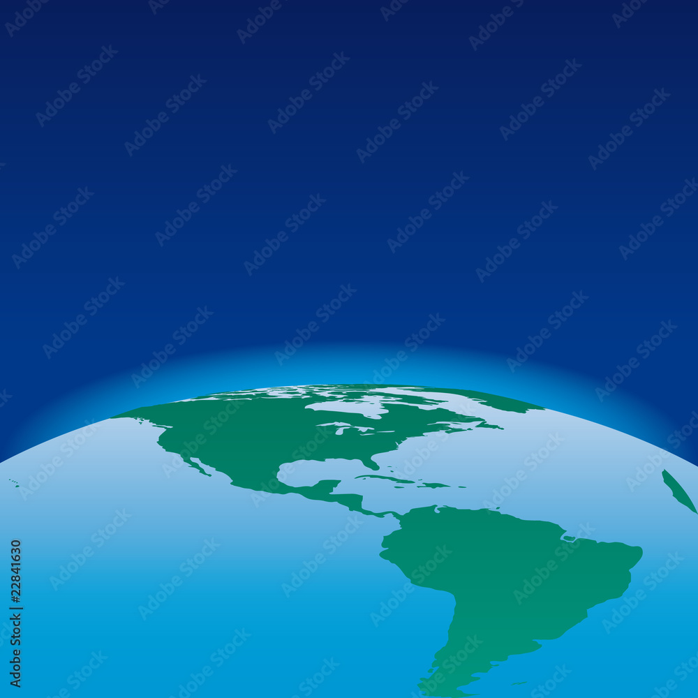 Globe america concept icon web internet vector illustration