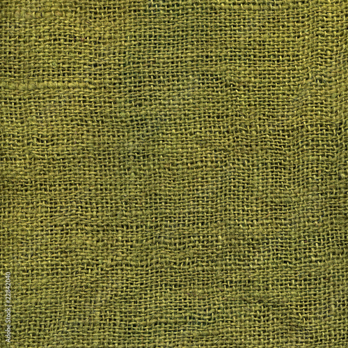 Olive green dyed jute canvas texture, 18.3 MB