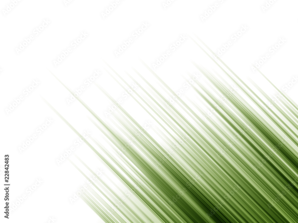 Obraz premium Random Green Gradient Shoots