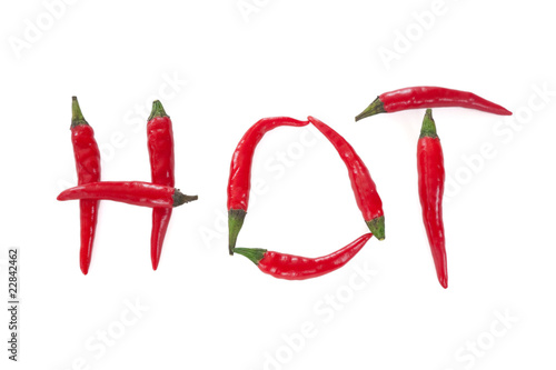 HOT - scrivere con il peperoncino