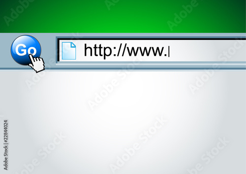 surfing with browser in the internet to a onlinebanking website