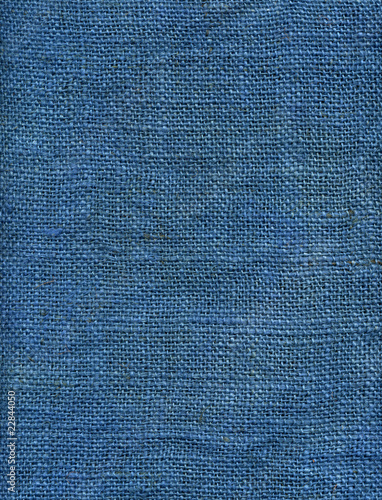 Blue dyed jute canvas texture, 18,6 MB