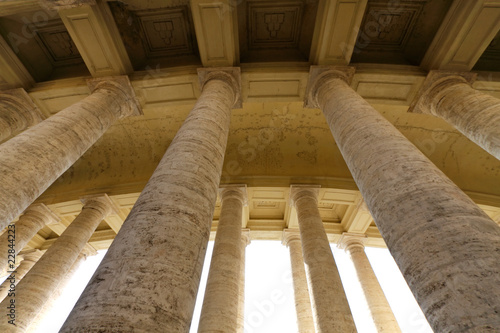 Ancient column pillar