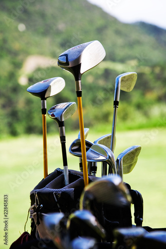 Golf clubs photo