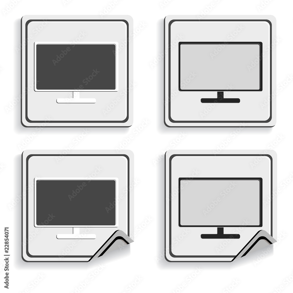 Set of the buttons. Home appliances. Set of the buttons. Home appliances.