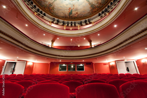 Quadro su tela french classical theater