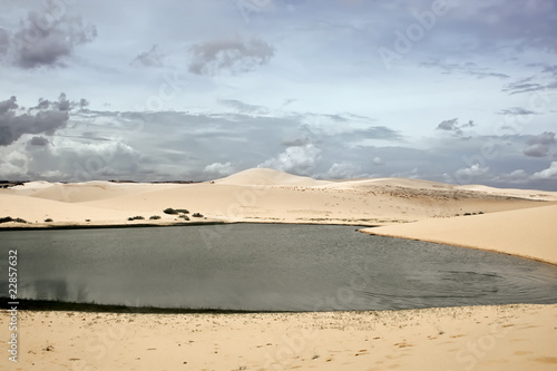 Lake and Dunes  Vietnam