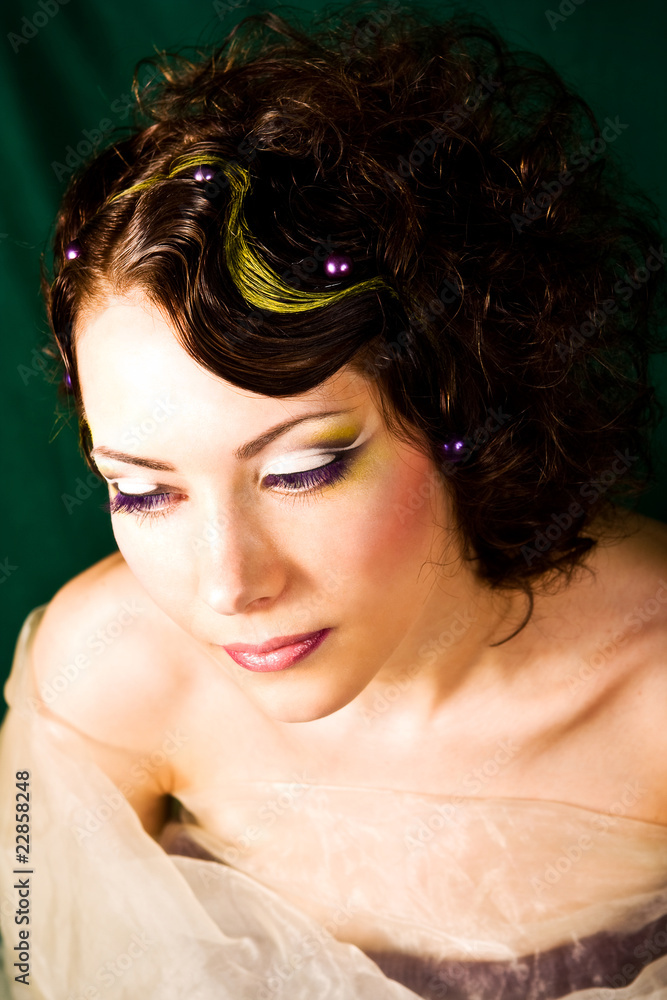 Fototapeta premium Young bride