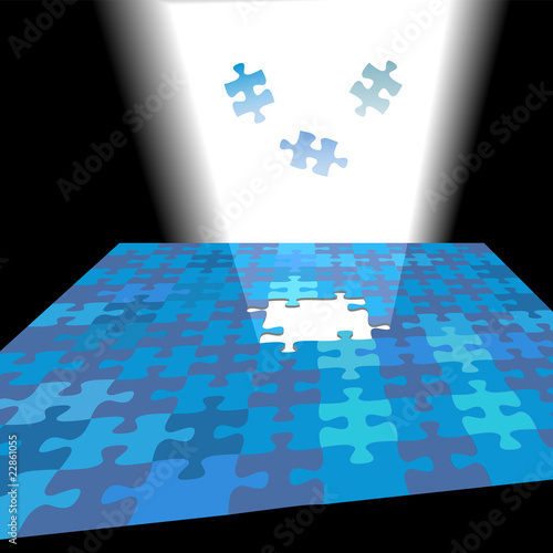 Bright solution shines up as jigsaw puzzle pieces