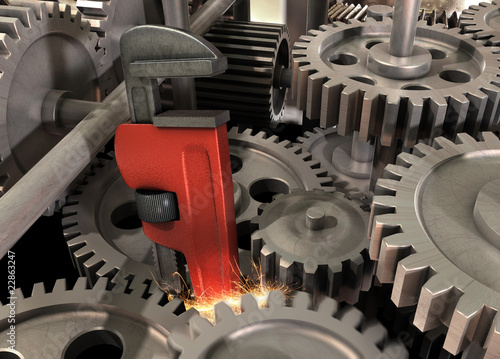 Wrench in the Machine