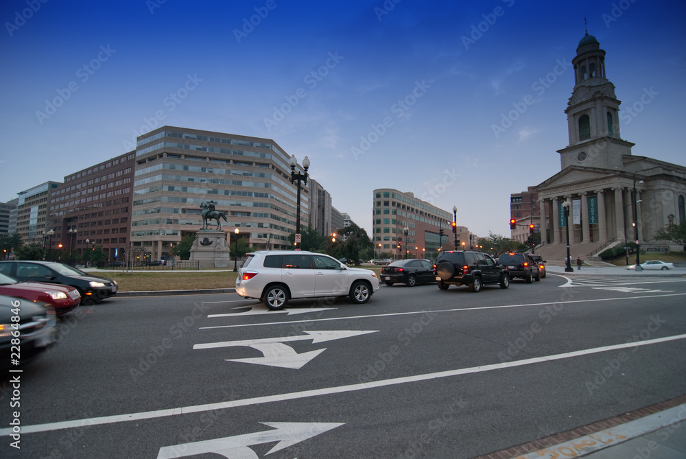 Street of Washington, DC