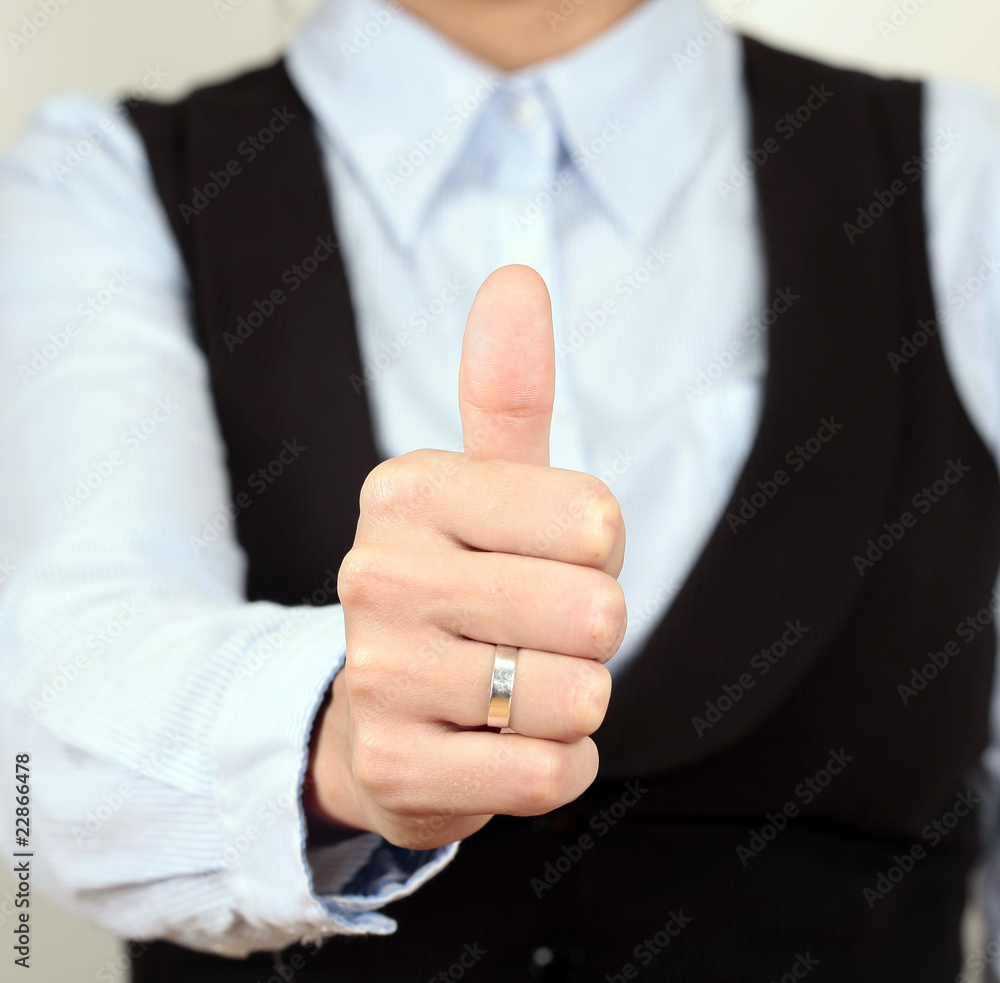 Obraz premium OK gesture