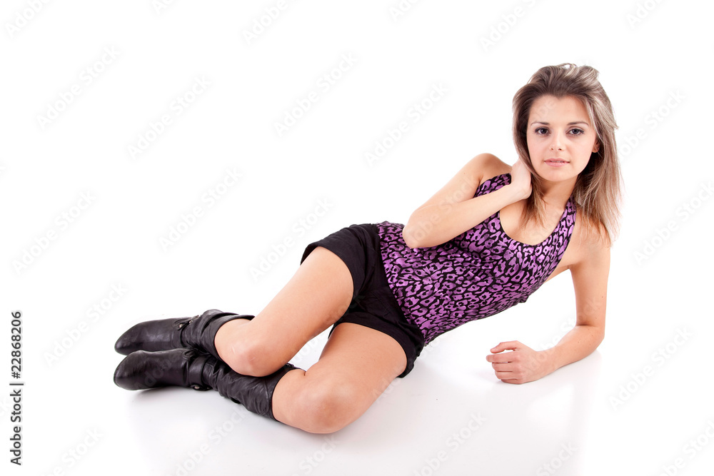 Beautiful woman posing Beautiful woman posing