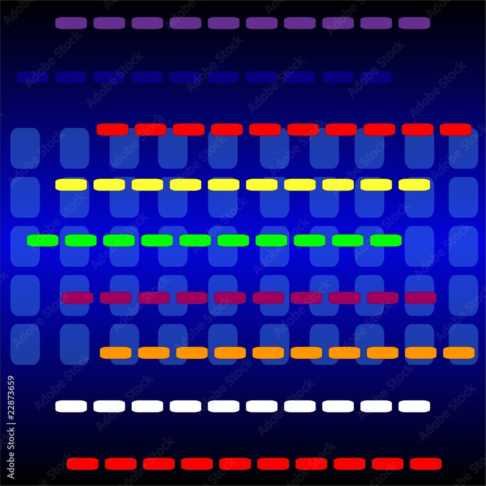 Fototapeta premium Vector abstract colored blue background