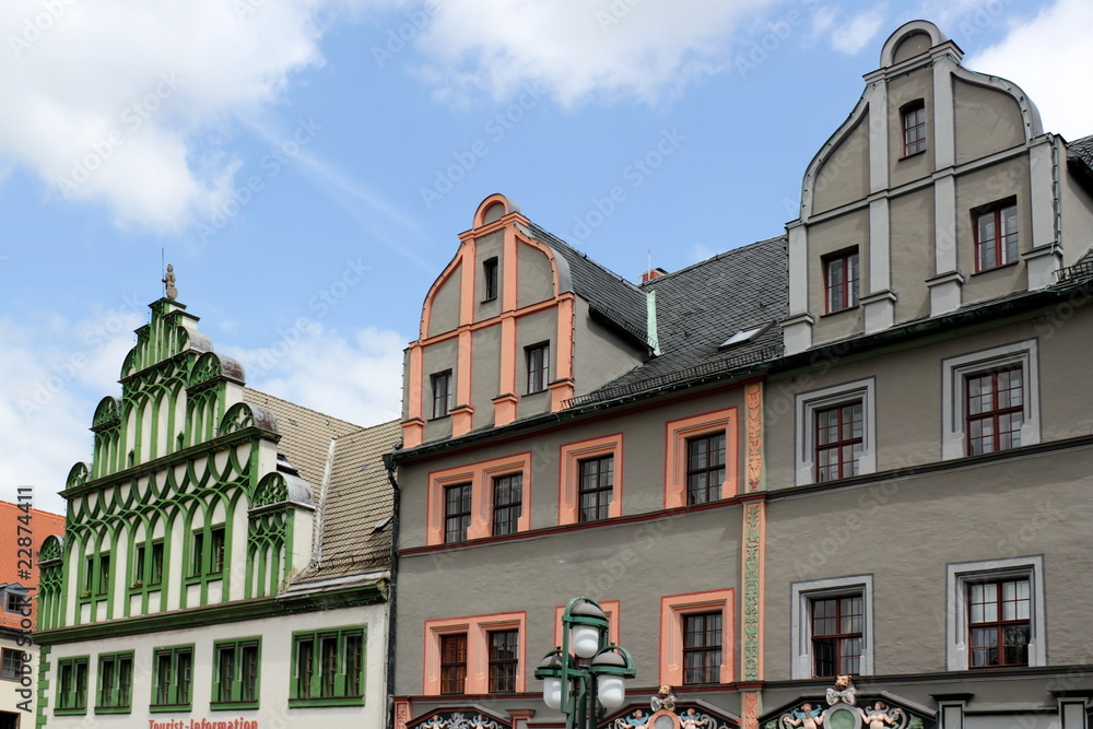 Weimar, Historische Stadthäuser