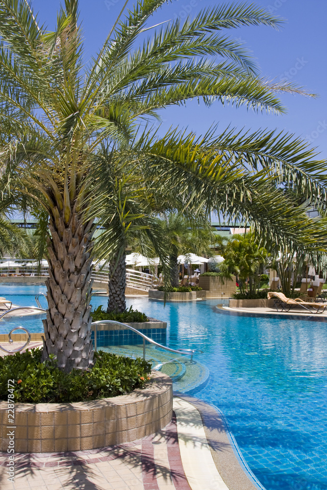 Fototapeta premium Swimming pool in Thailand