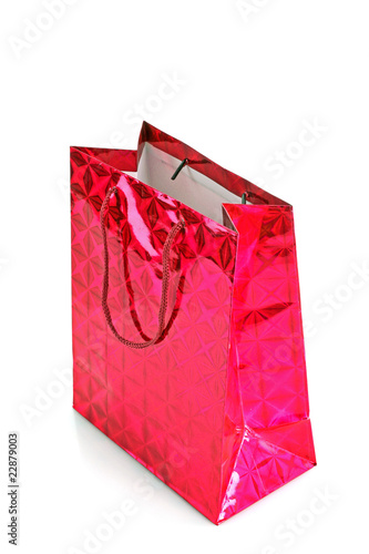 shopping bag isolated on white background