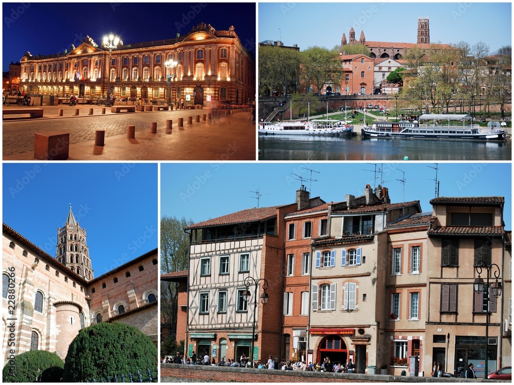 Fototapeta premium Petite promenade dans Toulouse