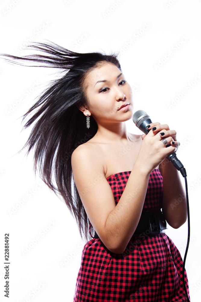The girl which sings The girl which sings
