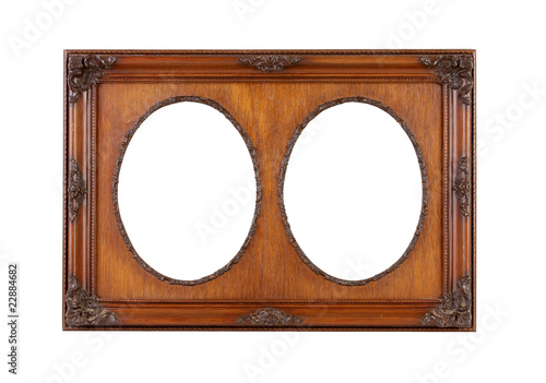 Frame, Vintage Ornate with Dual Oval Pattern