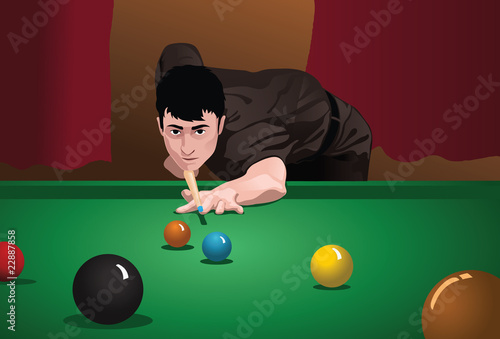 Aiming The Cue
