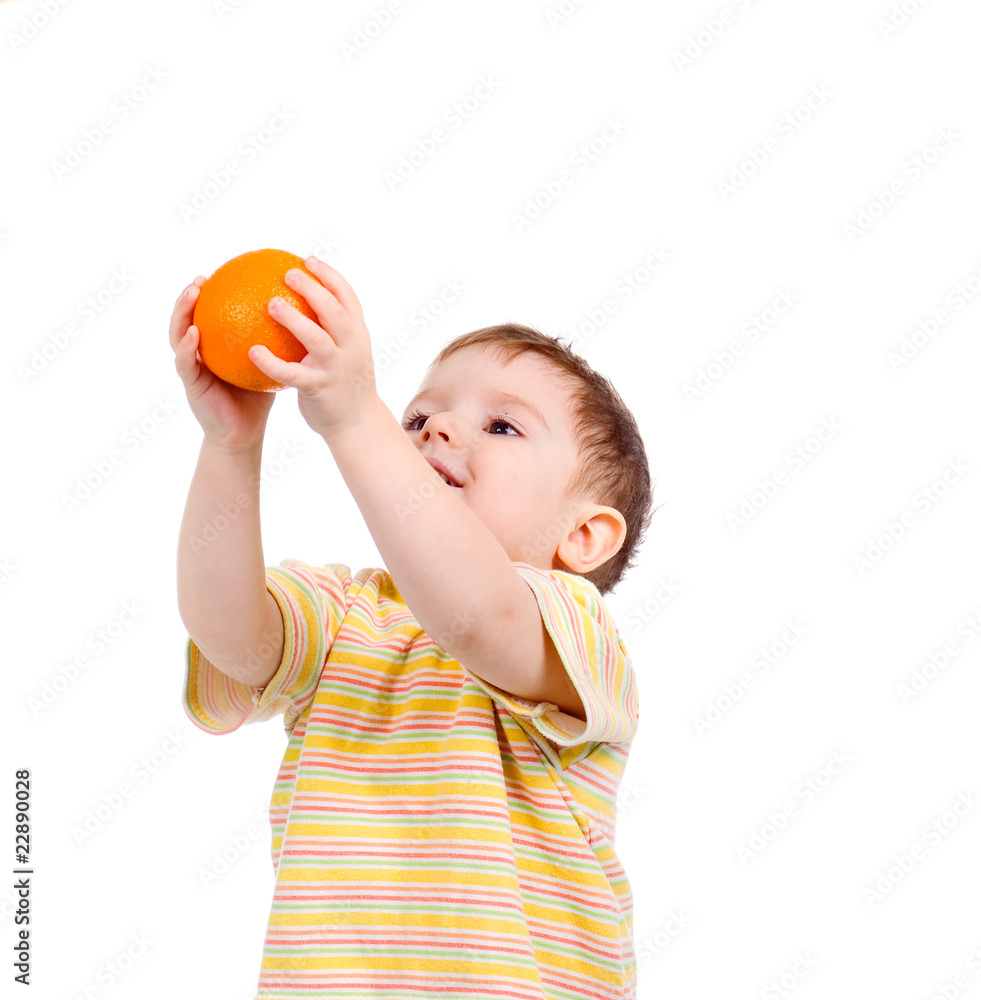 boy caughts flying oranges boy caughts flying oranges