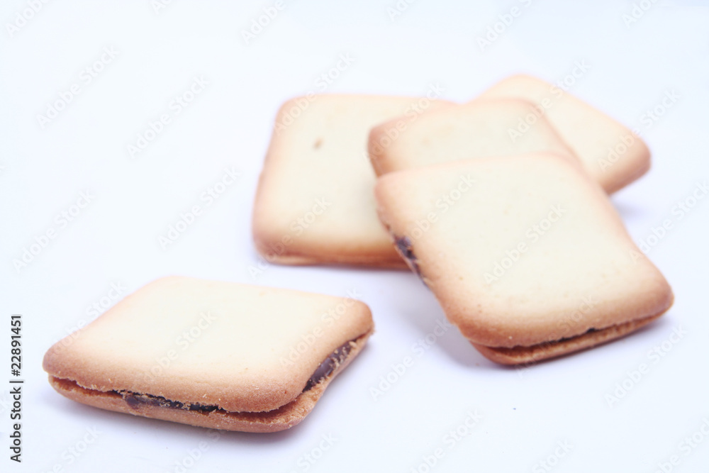 cookie with white background cookie with white background
