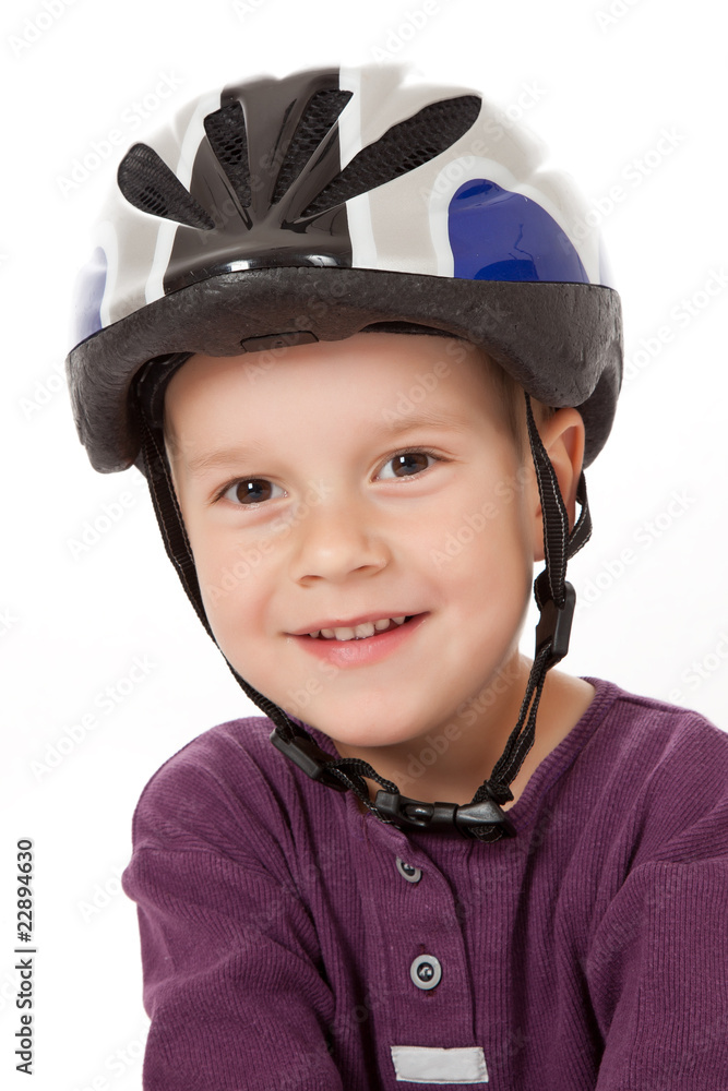 boy in bicycle helmet boy in bicycle helmet