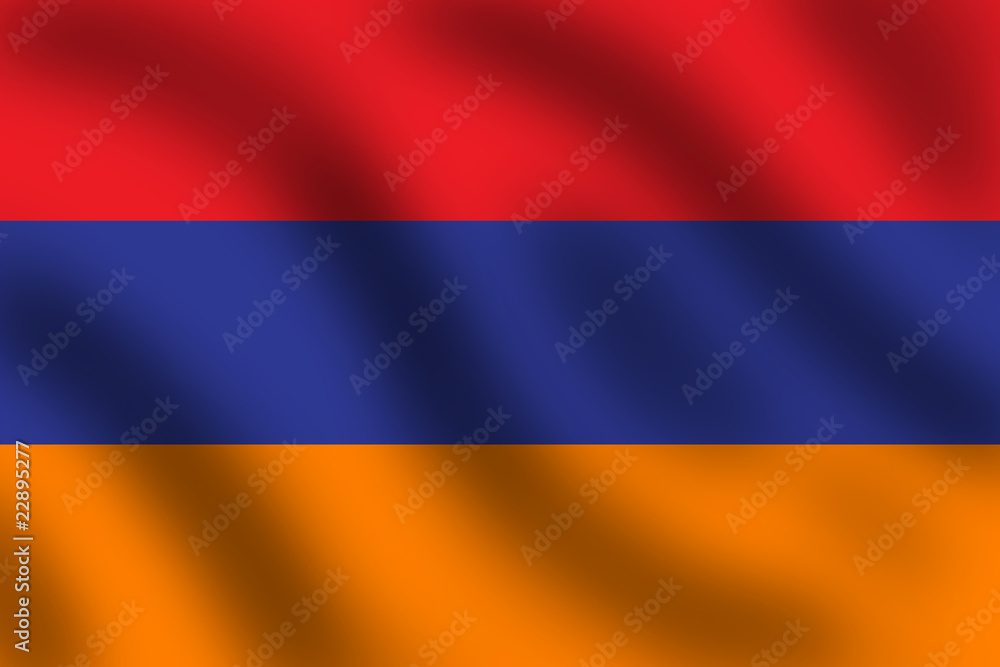 Obraz premium Armenian flag