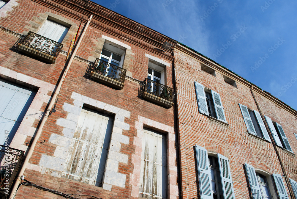 Les maisons de Perpignan